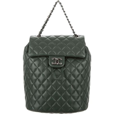 green chanel urban spirit|Chanel backpacks.